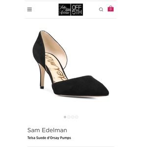 Sam Edelman • Telsa Suede d’Orsay Pumps